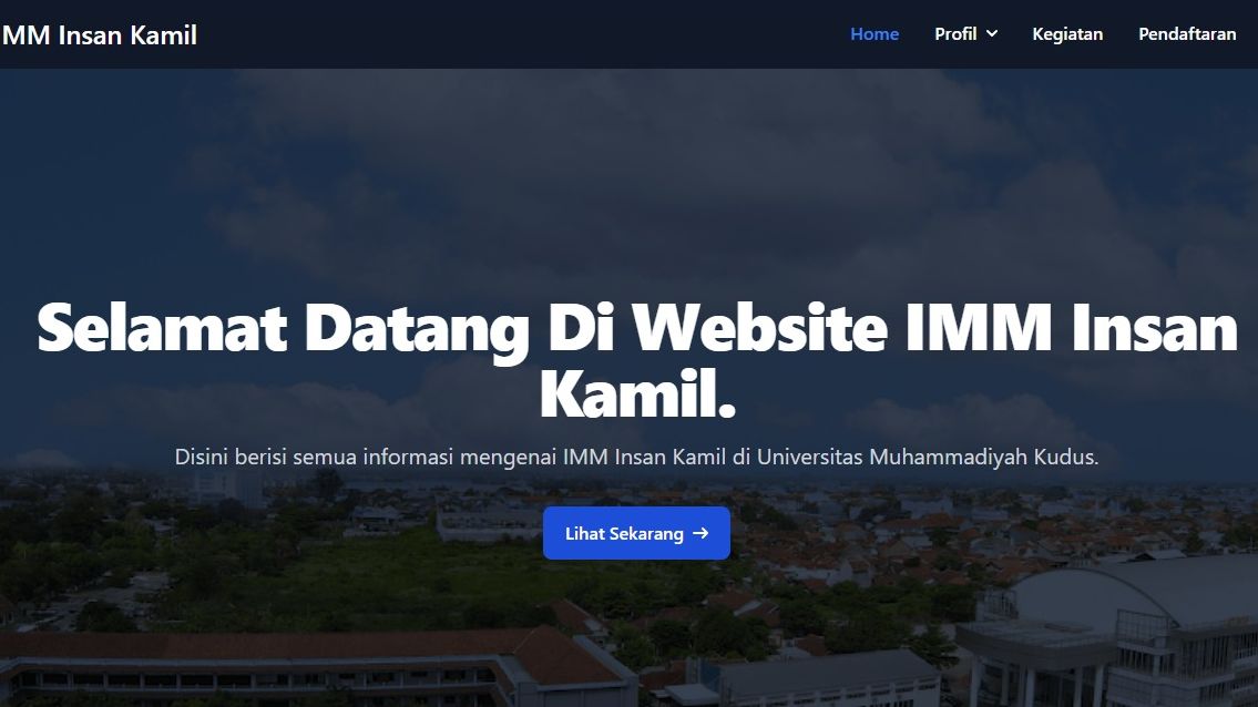 Website IMM Insan Kamil